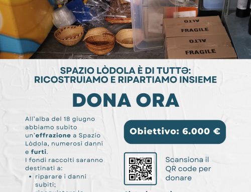 Spazio Lòdola è di tuttə: partecipa alla raccolta fondi